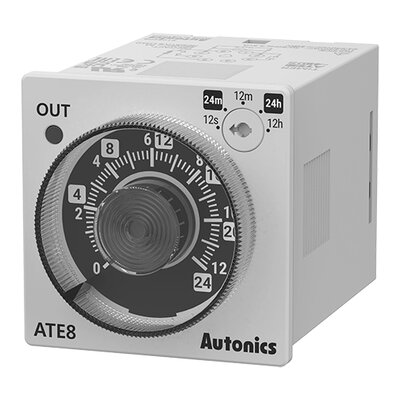 تایمر آنالوگ 8 پین آتونیکس Autonics سری ATE8 با تنظیم زمان