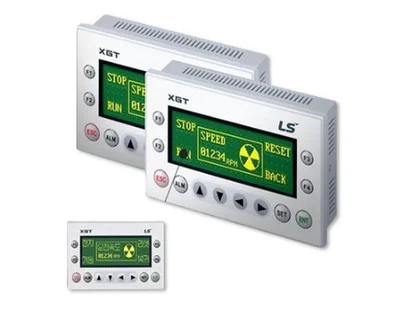 HMI ال اس XP10 مدل‌های XP10-BKA و XP10-BKB با نمایشگر تک‌رنگ 4.1 اینچ
