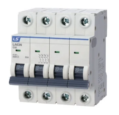 کلید مینیاتوری ال اس LS ELECTRIC سری LA63N با قدرت قطع 6kA