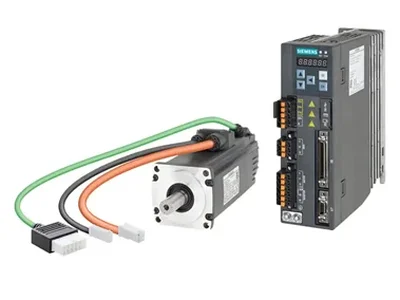 سروو موتور زیمنس SIMOTICS S-1FL6 همراه Servo Drive سری SINAMICS V90