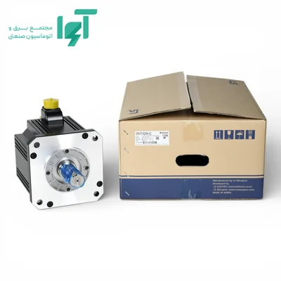 نمای جانبی و جعبه سروو موتور 3.5 کیلووات 2000 دور ساده APM-FFP35DMKE ال اس