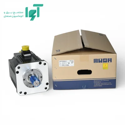 نمای جانبی و جعبه سروو موتور 3.5 کیلووات 2000 دور ترمزدار XML-FFP35DMK2E ال اس