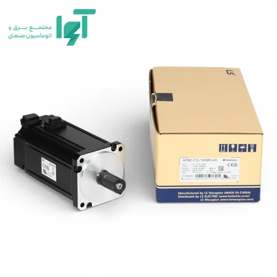 نمای جانبی و جعبه سروو موتور 1 کیلووات 3000 دور ساده APMC-FCL10AMKE ال اس
