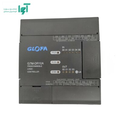 نمای مقابل PLC ال اس G7M-DR10A