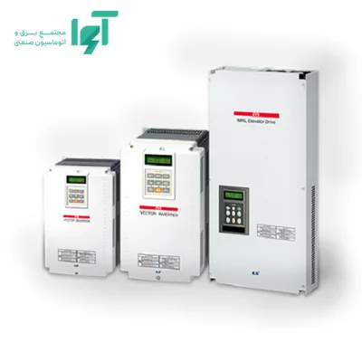 نمای مجاور مجموعه اینورتر سه فاز 7.5 کیلووات IV5 ال اس SV075IV5-4DB(MD)