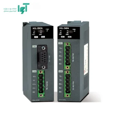 نمای مقابل ماژول شبکه ال اس XGL-C42A