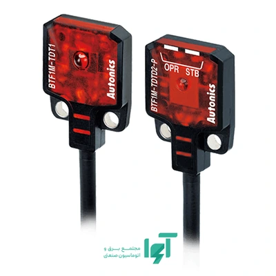 سنسور نوری دو طرفه PNP آتونیکس BTF1M-TDTD-P