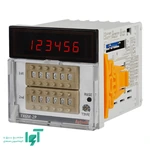 کانتر تایمر دیجیتال ۶ رقمی دو مرحله‌ای آتونیکس FX6M-2P4