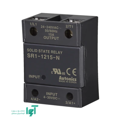 رله SSR تک‌فاز 15 A آتونیکس SR1-1215-N