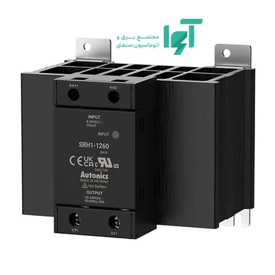 رله SSR تک‌فاز هیت‌سینک‌دار 60 A آتونیکس SRH1-1260
