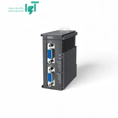 تصویر محصول ماژول شمارنده دلتا AS02HC-A با شناسه AS02HC-A و نمای کامل بدنه و اجزا