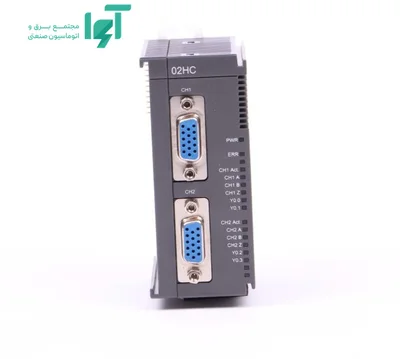 تصویر محصول ماژول شمارنده دلتا AS02HC با نمای کامل بدنه و جزئیات قطعه
