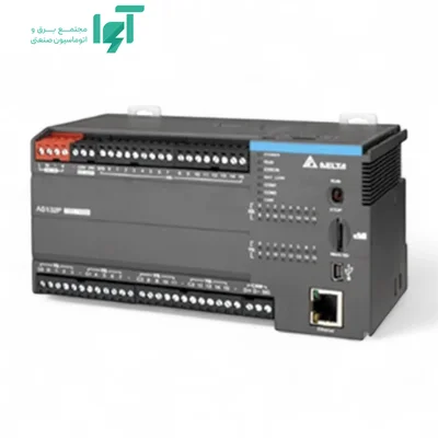 تصویر محصول PLC دلتا AS164R-A با شناسه AS164R-A و نمای کامل بدنه و اجزا