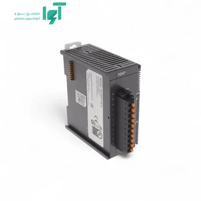 تصویر محصول ماژول ورودی و خروجی دیجیتال دلتا AS16AP11R-A با شناسه AS16AP11R-A و نمای کامل بدنه و اجزا