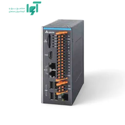 تصویر محصول PLC دلتا AX-832EP0CB1T با شناسه AX-832EP0CB1T و نمای کامل بدنه و اجزا