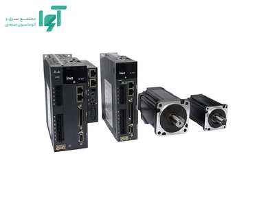 نمای مجاور مجموعه سروو درایو SV-DA200-011-4-S0 اینوت 11 کیلووات و سروو موتور IMS20B-20M16D15C-4-P9F-A بدون ترمز