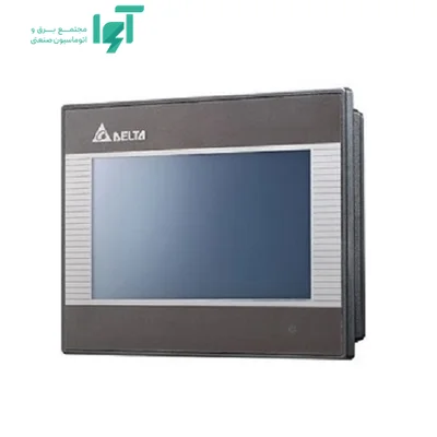 نمای مقابل HMI دلتا 4.3 اینچ DOP-B03E211 دارای Ethernet و ارتباط سریال