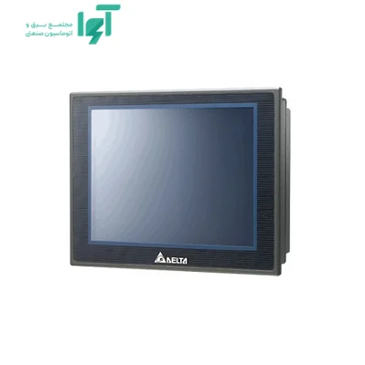 نمای مقابل HMI دلتا 7 اینچ DOP-B07PS515 با قاب خاکستری