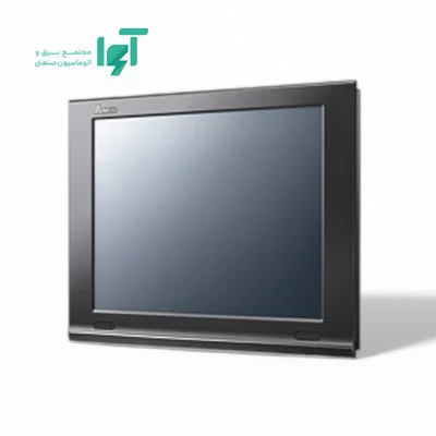 نمای مقابل HMI دلتا 15 اینچ DOP-W157B و قاب صنعتی