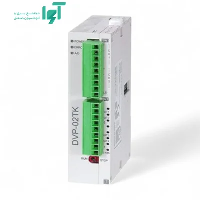 تصویر محصول ماژول دما / آنالوگ دلتا DVP02TKN-S با شناسه DVP02TKN-S و نمای کامل بدنه و اجزا