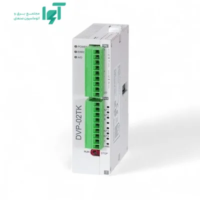 تصویر محصول ماژول دما / آنالوگ دلتا DVP02TKR-S با شناسه DVP02TKR-S و نمای کامل بدنه و اجزا