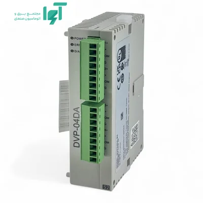 نمای سمت دیگر ماژول چهار خروجی آنالوگ DVP04DA-S2 دلتا