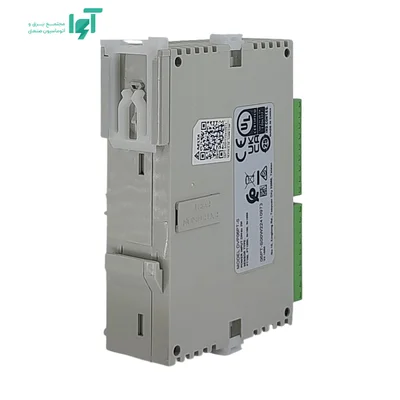 نمای جانبی و پشت DVP06PT-S دلتا با رابط اتصال باس و بدنه باریک