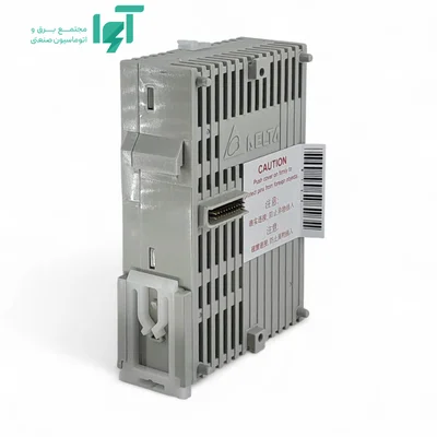 نمای جانبی و پشت DVP08SN11R دلتا با رابط اتصال باس ماژول