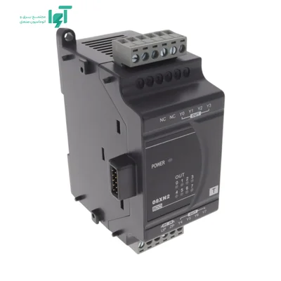 تصویر محصول ماژول دیجیتال دلتا DVP08XN211T با نمای کامل بدنه و جزئیات قطعه