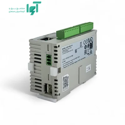 پشت PLC دلتا DVP12SE11R با برچسب مدل و ترمینال‌های بالایی