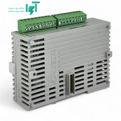 نمای پشت DVP16SP11T و محل اتصال گذرگاه توسعه سری Slim