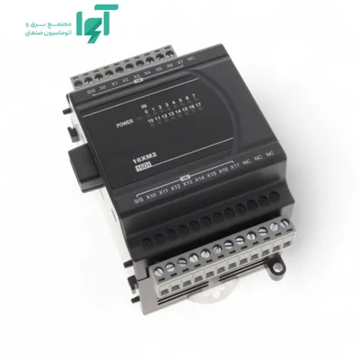تصویر محصول ماژول دیجیتال دلتا DVP16XM211N با نمای کامل بدنه و جزئیات قطعه