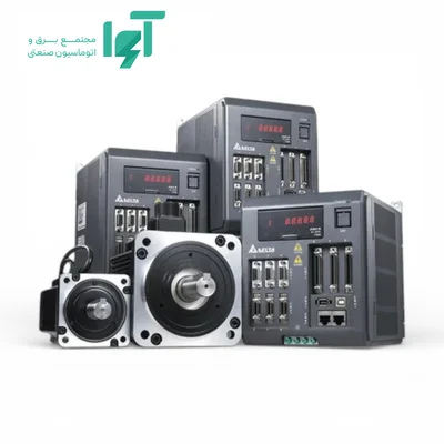 نمای کامل سروو درایو سه‌محوره دلتا 3 × 1.5 کیلووات ASD-M-1521-F