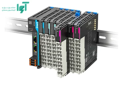نمای نصب روی ریل ماژول ورودی دیجیتال اینوت FL1002