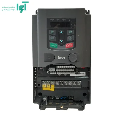 نمای مقابل و ترمینال‌های اینورتر سه‌فاز 4 کیلووات GD200A اینوت GD200A-004G/5R5P-4