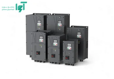 نمای مجاور مجموعه اینورتر سه‌فاز 11 کیلووات GD350-IP55 اینوت GD350-011G/015P-45-NS