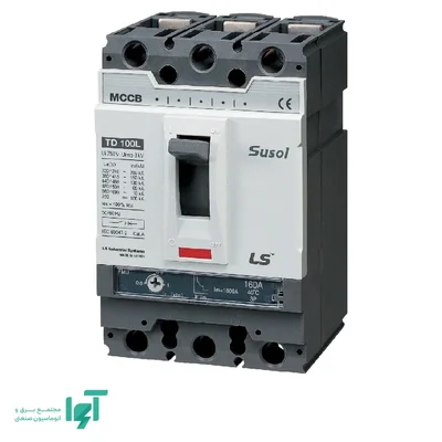 کلید اتوماتیک قابل تنظیم ال اس Susol TD100N 40 آمپر سه‌پل FMU100 TD100N FMU100 40A 3P EXP