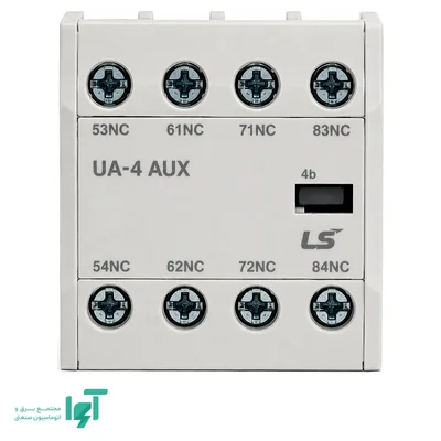 نمای خانواده کنتاکت کمکی ال اس UA-4 (4NC) نصب از رو