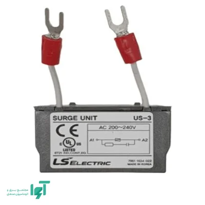 نمای خانواده ضربه‌گیر بوبین ال اس US-3 200–240 V AC