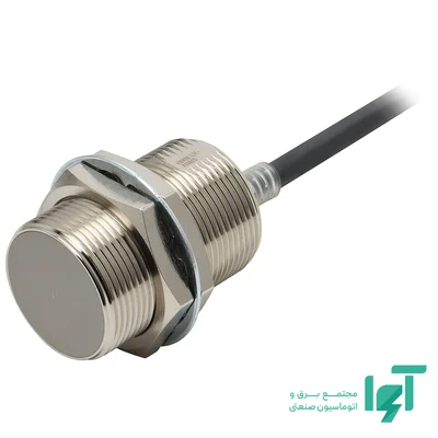 سنسور القایی استوانه‌ای امرن E2E-X10D1S با اتصال کابلی