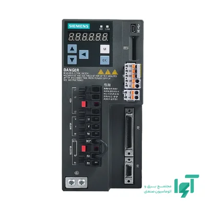 نمای مقابل سروو درایو زیمنس 750 وات 6SL3210-5FE10-8UF0
