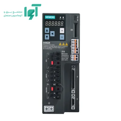 نمای مقابل سروو درایو زیمنس 1 کیلووات 6SL3210-5FE11-0UF0